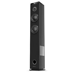 Energy Sistem Tower EU Soundtoren met Bluetooth True Wireless (65 W, Bluetooth 5.0, True Wireless Stereo, USB/MicroSD MP3-speler, audio-In)