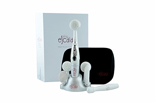 eScala Sonic Skincare Device – Cleansing Face Brush, Targeted Massagers & Callus Remover