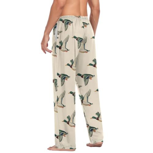 Image of Fisyme Mens Pajama Pants Men's Pajama Bottoms Soft Sleep Lounge Pj Pants