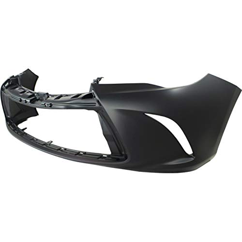 Image of FitParts Compatible with Toyota Camry 2015-2017 Front Bumper Cover | CAPA Certified, Primed, With Fog Light Holes, Hybrid, Ready to Paint, OEM 5211907912, TO1000409