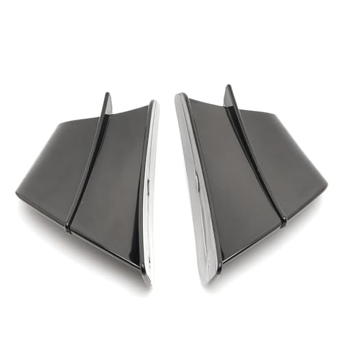 Aileron moto aérodynamique pour YZF R1 R6 R7 MT07 - Noir Brillant