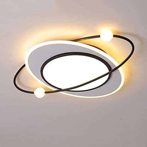 Plafonnier LED planétaire rond luminaire intérieur salon et étude