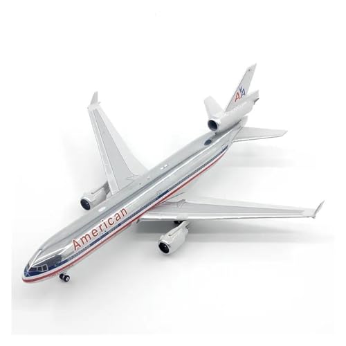 Avión MD-11 1/400 miniatura diecast de colección réplica estática de aleación para vitrina