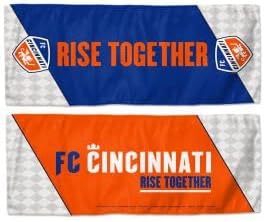 WinCraft 9960628652 MLS FC Cincinnati Cooling Towel 12 x 30 in.