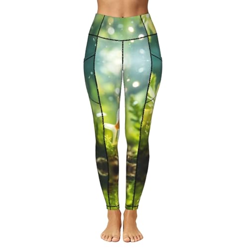 Leggings para correr que no se bajan con cintura alta y control de abdomen 2