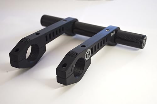 Extension guidon pour voyage à vélo ACCROKKIO en aluminium noir