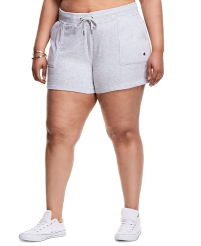 Champion Women's Plus Campus French Terry Short
