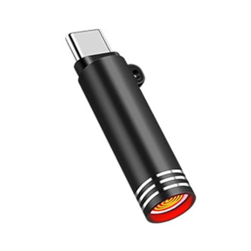 Typ C Mini-Feuerzeug, winddicht, keine Flamme, USB-C, Zigarettenanzünder-Adapter, keine Batterie, Feuerzeug, Telefon für Luft, Outdoor, L3z3 Reisen