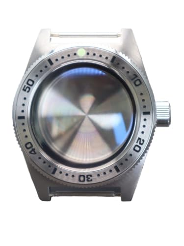 1�� 10ATM �_�C�r���O 40mm NH35 ���v�P�[�X �o�u���K���X NH35A NH36 NH34 NH38 ���[�u�����g 28.5mm �_�C���� ���� 62MAS(Style 1)