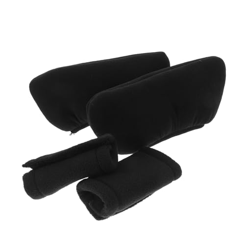 FOMIYES Universal Underarm Crutches Pads Hand Grips Soft Cotton Fleece Anti-Slip Washable for Crutches