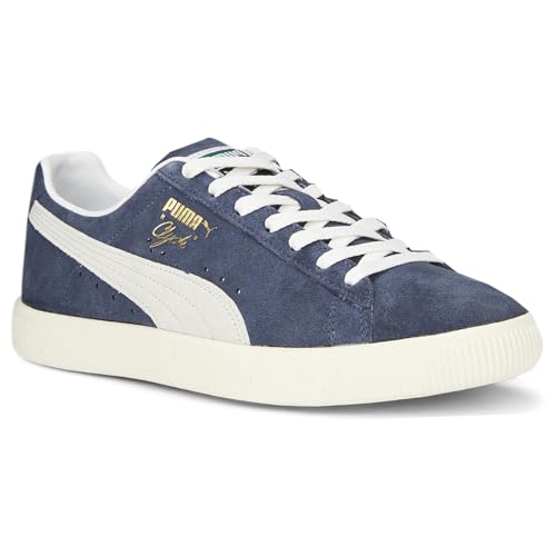 PUMA Men's Clyde Retro Leather Sneakers