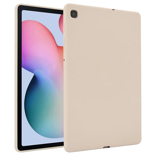 Étui Samsung Galaxy Tab S6 Lite en TPU souple beige pour tablette 10.4 pouces