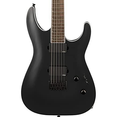 Jackson X Series Soloist SLA6 DX LRL Satin Black Guitarra Eléctrica Baritona - Les Beatles, Paul McCartney, John Lennon, RIngo Starr, George Harrison Jackson X Series Soloist SLA6 DX LRL Satin Black Guitarra Eléctrica Baritona
