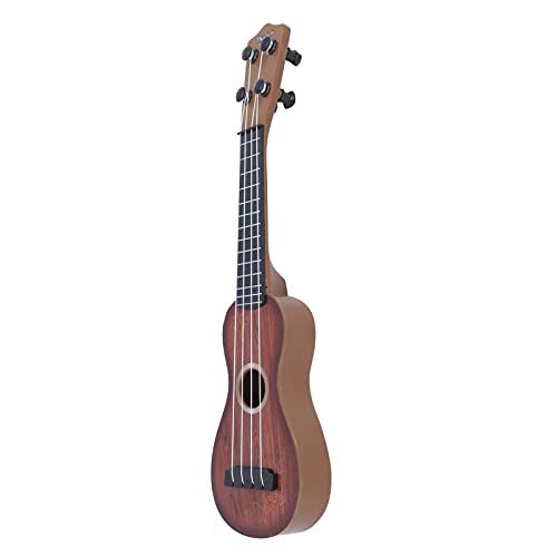 Shanrya Mini jouet de guitare ukulélé en plastique pour ukulélé à partir de 3 ans pour la maison et les débutants - Les Beatles, Paul McCartney, John Lennon, RIngo Starr, George Harrison Shanrya Mini jouet de guitare ukulélé en plastique pour ukulélé à partir de 3 ans pour la maison et les débutants