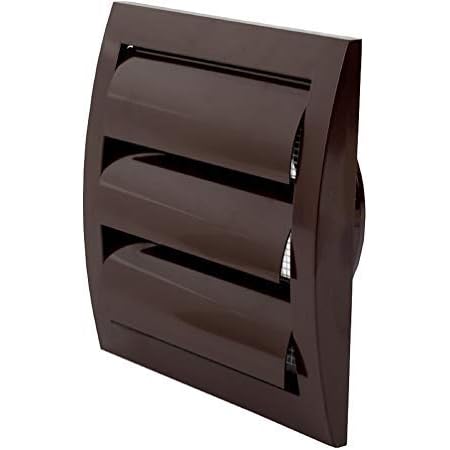 pix Outdoor Dryer Vent Cover Brown amazon com famco dryer vent cover for