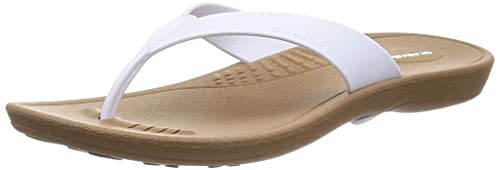 Image of OKABASHI Women's Breeze Flip Flop | Contoured Footbed w /Arch Support for All-Day Comfort | Slip-Resistant & Waterproof | Sustainably Made in The USA