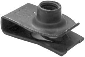 Porca rápida U extrudada AU-VE-CO 8359 para parafuso 1/4"-20 – Pacote com 50 unidades