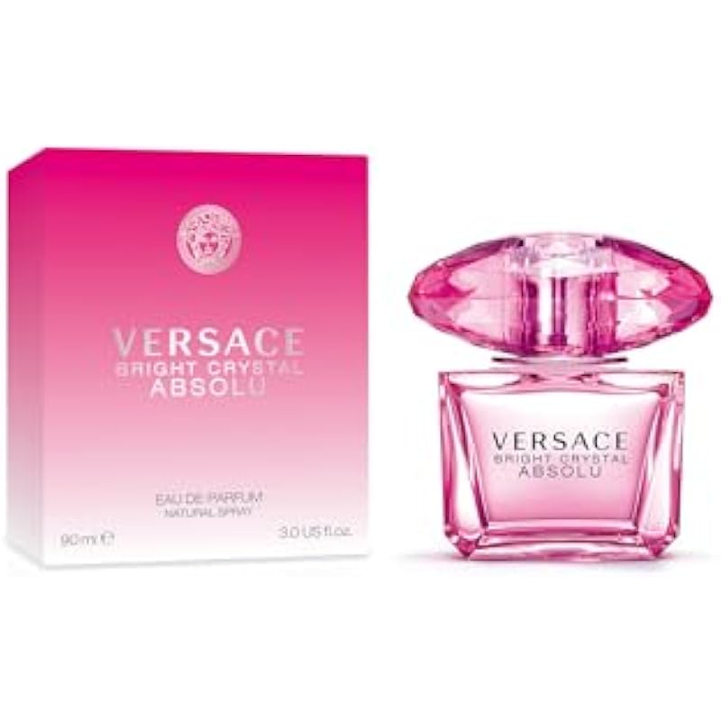 Versace Bright Crystal Absolu for Women 3.0 oz Eau de Parfum Spray 3 Fl Oz (Pack of 1) 상세이미지 2