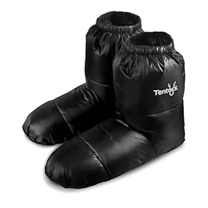 Tentock Down Winter Camping Booties Kamp Slippers Tent Booties Zachte Thermische Slippers Sokken Antislip Laarzen Schoeisel