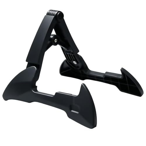 Cheerock Folding A-Frame Guitar Stand TPU Padded for Electric Acoustic Bass