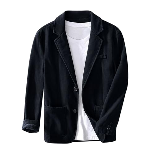 Blazer en lin homme pour le travail et la vie quotidienne stylée