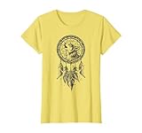 Boho Wolf Dreamcatcher Geschenk für Naturliebhaber