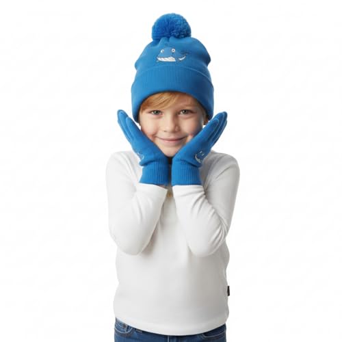Bonnet gants enfants chauds pour les sorties scolaires et jeux de récréation d'hiver