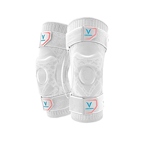 GMJTSRWV Knee pads 1PCS Knee Pads Sleeve Brace for Sports Knee Support Fitness Patella Running Basketball Football Tennis Women Man Knee elbow pads(V7742 WHITE,M)