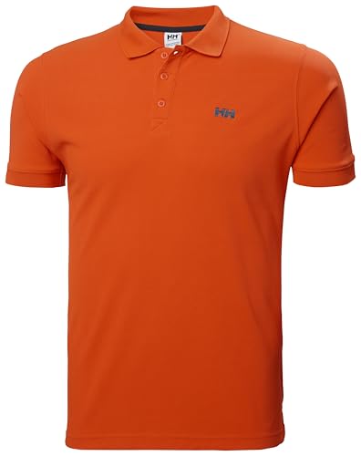 Helly Hansen Hombres Driftline Polo, Patrulla Naranja, M