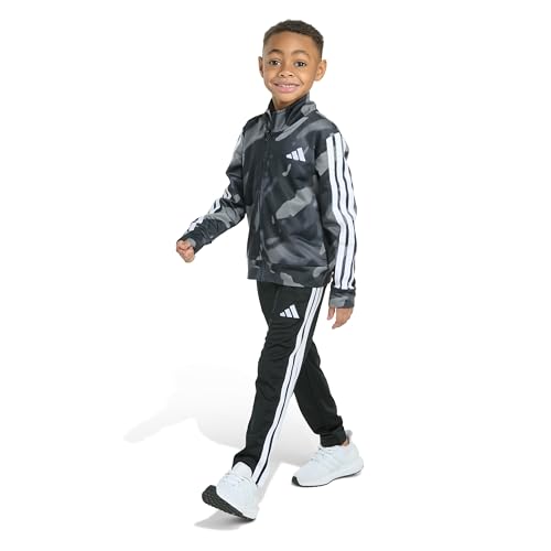 adidas Boys 2-piece Printed Camo Jacket & Jogger Set3