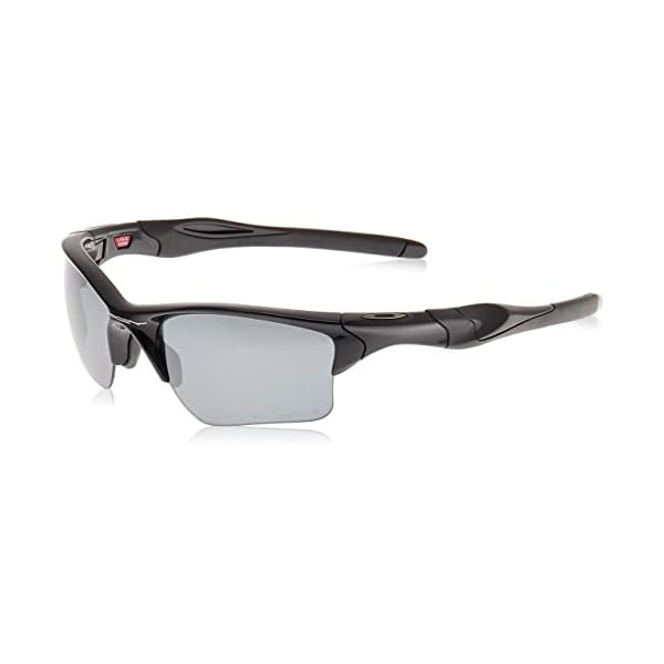 Oakley Half Jacket 2.0 XL Sunglasses, Polished Black, Black Iridium Polarized