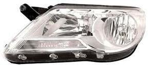 Tiguan Passenger Side Nearside Headlight Headlamp Unit 2008-2011