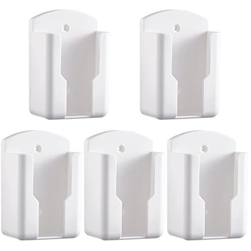 ULTECHNOVO 5 Stücke Fernbedienung Speicher Fernbedienung Halter Wandhalterung Speicherorganisator Wand Fernbedienung Halter Box Fernbedienung Halter Cover