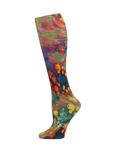 POWSOCX Splatter 2.0 Base Layer Socks, Keep Dry Skiing & Snowboarding, Medium