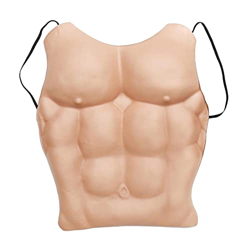 Image of CALANDIS Funny Fake Muscle Chic Gift Lifelike for Halloween Outdoor Costume Parties