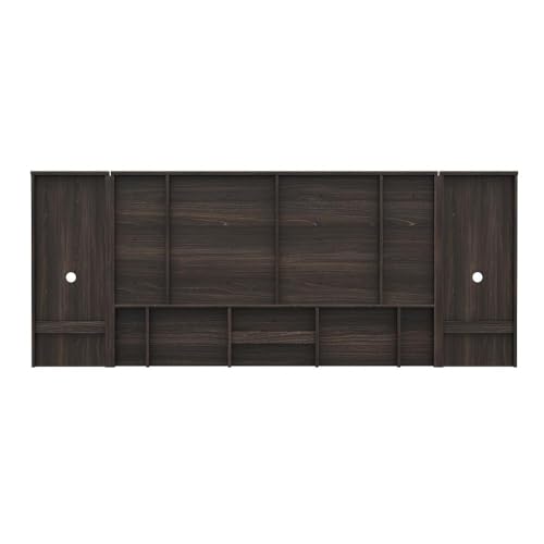 Image of Wakefit Bed | 3 Yr Warranty | King Size Bed, Storage Box & Beige Fabric Cushioned Upholstery Headboard, Density:680-750 kg /m, Termite & Borer Resistant, Fits Mattresses Up to 8 inches(Noctis78x72-WM)