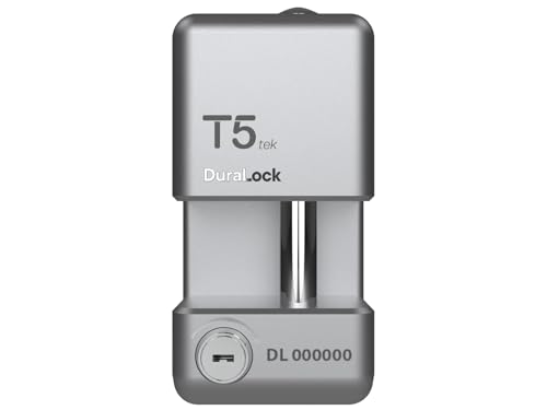 T5 Tek DuraLock - Swing Trailer Doors Security, Industrial Style, Solid Aluminum Pin, Universal Mounting