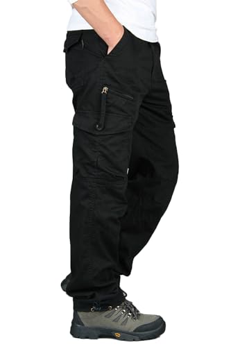 ワークマン メンズパンツ 多ポケット 作業服 ズボン メンズ カジュアル ボトムス ズボン black Lのサムネイル