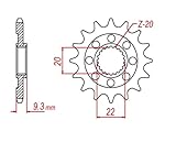 Zoom IMG-1 qdkpgls pignone anteriore for moto Zoom IMG-1 qdkpgls pignone anteriore for moto