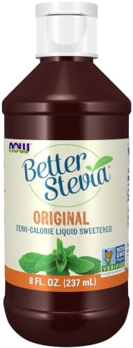 NOW BetterStevia® Original Zero-Calorie Liquid Sweetener, 8 fl. oz.