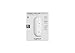 Logitech Pebble Mouse 2 M350s Slim Bluetooth Wireless Mouse, Portable, Lightweight, Customizable Button, Quiet Clicks, Easy-Switch for Windows, macOS, iPadOS, Android, Chrome OS - Tonal White