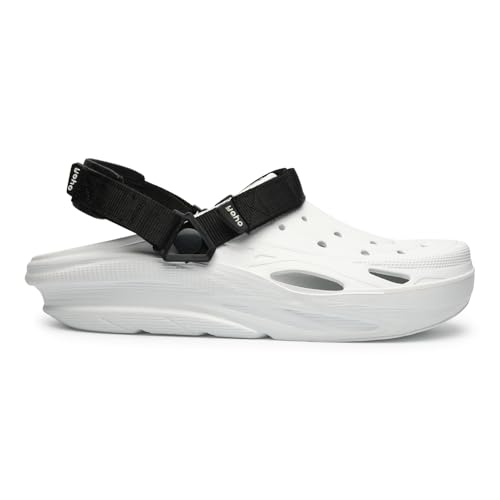Image of YOHO Dual Hacker Clogs for Men & Boys | Waterproof Monsoon Footwear & Rainy Sandals | Adjustable Strap