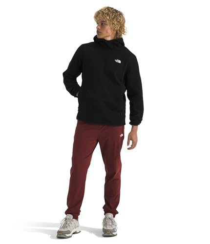 THE NORTH FACE Men's Glacier Fleece Pullover | 3 Piece Hood With Secure Zip Kangaroo Hand Pockets3