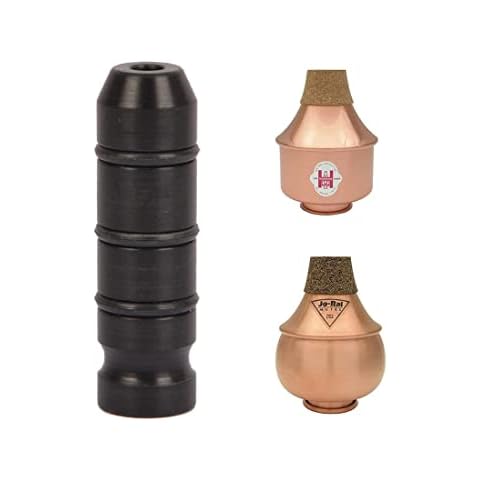 Trumpet muteness adaptor for quiet practice (mute not included). KGUBrass Cover