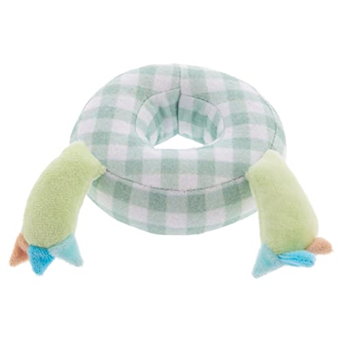 Image of Stephen Joseph, Stacking and Nesting Plush, Stuffed Animal Baby Stacking Rings Learning Toy, Baby Sensory Developmental Toy Rattles, 4- Piece Set