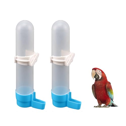 6 Stück Automatische Vogeltränke für Papageien Wellensittiche Sittiche Nymphensittiche