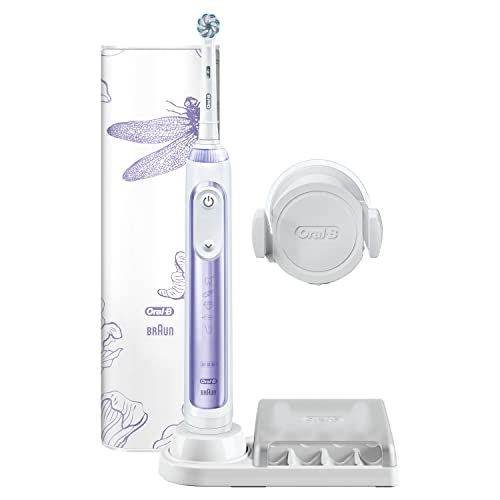 مراجعة Oral-B Genius Dragonfly Orchid Purple 10000: فرشاة أسنان كهربائية قابلة للشحن - الصورة 2