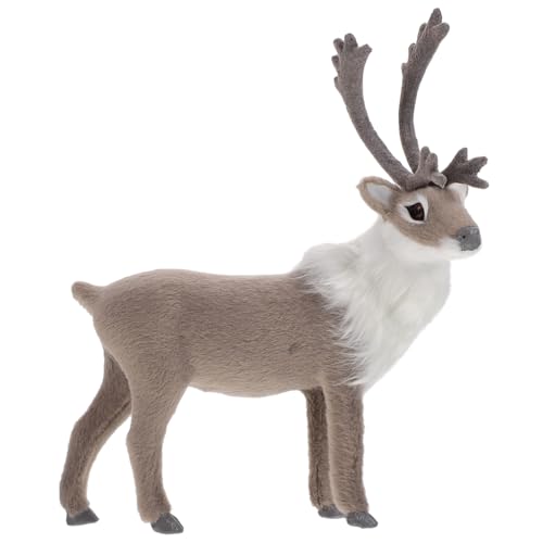 CORHAD Rentier Imitation Hirsch Figur Schmuck Realistische Rentier...