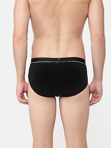 Image of Macroman M-Series Ultra Modal Stretch Brief for Men|Modal|Pack of: 1 Black