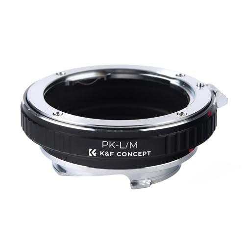 Adaptador de Montura de Lente K&F Concept para Lente con Montura Pentax PK a Cuerpo de Cámara con Montura L/M miniatura 2